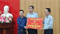 MTTQ Việt Nam hỗ trợ Lai Châu 5 tỉ đồng khắc phục hậu quả mưa lũ