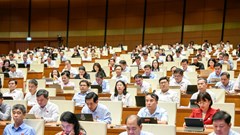 Hôm nay, Quốc hội thảo luận ở hội trường về dự án Luật sửa đổi, bổ sung một số điều của Luật Xuất bản