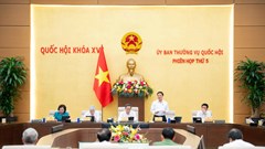 Ủy ban Thường vụ Quốc hội cho ý kiến về dự án Bộ luật Hình sự (sửa đổi)