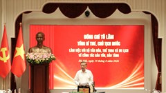 Phải suy nghĩ chúng ta sẽ để lại gì cho hàng trăm năm, hàng nghìn năm sau