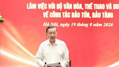 Phải suy nghĩ chúng ta sẽ để lại gì cho hàng trăm năm, hàng nghìn năm sau