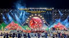Sẵn sàng cho Lễ khai mạc Ngày hội văn hóa dân tộc Mông lần thứ IV