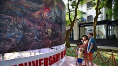 Khai mạc Triển lãm tương tác tranh panorama kỷ niệm 70 năm Chiến thắng Điện Biên Phủ