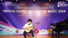 Tổ chức cuộc thi Festival guitar talent toàn quốc năm 2024