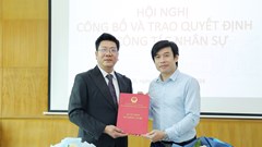 TS.NSND Quốc Hưng nhận Quyết định Phó Giám đốc phụ trách Học viện Âm nhạc Quốc gia Việt Nam