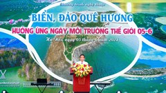 “Biển, đảo quê hương” hưởng ứng Ngày Môi trường thế giới