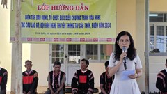 Triển khai dự án bảo tồn, phát huy giá trị văn hóa truyền thống trên địa bàn huyện Ea Kar