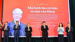 Khai trương Trang thông tin đặc biệt “Tổng Bí thư Nguyễn Phú Trọng - Nhà lãnh đạo có tâm, có tầm của Đảng”