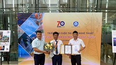 Trao giải và khai mạc Triển lãm cuộc thi ảnh nghệ thuật “EVN - 70 năm đổi mới cùng đất nước”