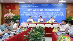 Cần đổi mới và nâng cao hơn nữa chất lượng đào tạo nguồn nhân lực xuất bản 