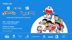 Triển lãm về hành trình 30 năm mèo máy “Đôrêmon” tới Việt Nam