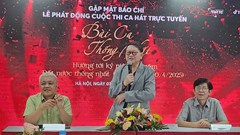 Phát động cuộc thi ca hát trực tuyến “Bài ca thống nhất”