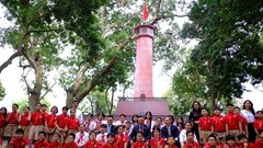 Triển lãm tương tác Cột cờ Hà Nội kỷ niệm 70 năm Ngày Giải phóng Thủ đô