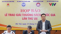 58 bộ sách, cuốn sách sẽ được vinh danh Giải thưởng Sách Quốc gia lần thứ 7