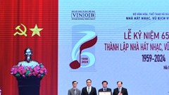 Lễ Kỷ niệm 65 năm Ngày thành lập Nhà hát Nhạc Vũ Kịch Việt Nam