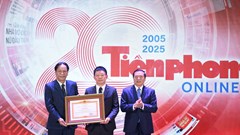 Báo điện tử Tiền Phong kỷ niệm 20 năm thành lập và đón nhận Bằng khen của Thủ tướng Chính phủ