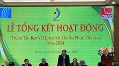 Thu hơn 393 tỷ đồng tiền bản quyền âm nhạc năm 2024