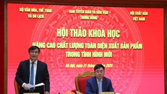 Giải pháp nâng cao chất lượng xuất bản phẩm trong tình hình mới