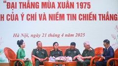 Tọa đàm “Đại thắng mùa Xuân 1975 - Sức mạnh của ý chí và niềm tin chiến thắng”