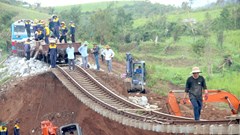 Công bố tình huống khẩn cấp để khắc phục hư hỏng đường sắt Bắc - Nam qua Tây Nguyên