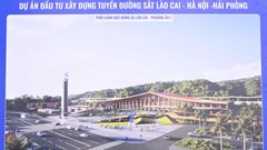 Khởi công hạ tầng ga tuyến đường sắt Lào Cai - Hà Nội - Hải Phòng