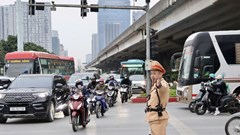 Giao thông Hà Nội thông thoáng sau lệnh cấm xe tải