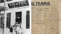 Báo Tin tức - Cơ quan của Mặt trận dân chủ ra số đầu tiên