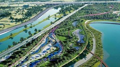 Thống nhất di dời dân cư, tái thiết toàn diện không gian hai bên sông Hồng