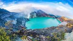 “Ngọn lửa xanh” của Indonesia: Công viên địa chất toàn cầu UNESCO Ijen