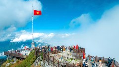 Công bố độ cao mới của đỉnh Fansipan