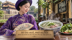 Áo dài Huế, phở Hà Nội được ghi danh di sản quốc gia