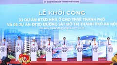 5 tuyến metro cùng khởi công, Hà Nội đổi “cuộc chơi” giao thông
