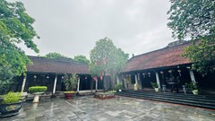 Chợ dân sinh ảnh hưởng không gian, cảnh quan di tích quốc gia chùa Sủi