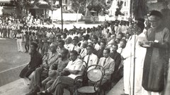 Bác Hồ dự lễ phát động tinh thần chống “giặc đói” (1945)