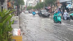 Triều cường còn lên cao ngày 11-12.10: Những khung giờ cần chú ý khi ra đường
