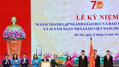 Sớm đưa Thủ đô  trở thành trung tâm giáo dục trọng điểm trong nước và khu vực