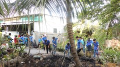 Xử lý nhanh các điểm phát sinh về rác thải, vệ sinh môi trường