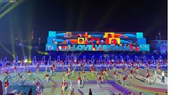 Đã sẵn sàng cho show diễn “Chuyến tàu huyền thoại” trên cảng Sài Gòn