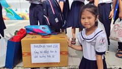 Đội viên, thiếu nhi TP.HCM với hoạt động “Bầu ơi thương lấy bí cùng” hướng về đồng bào miền Bắc