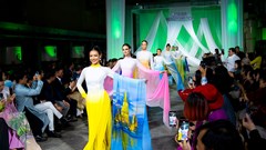 60 danh thắng nổi tiếng thế giới vẽ trên lụa Việt Nam