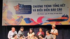 Bồi dưỡng kỹ năng viết tiểu phẩm, kịch ngắn, kịch vui