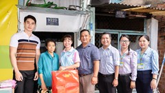 “Gõ cửa - Sửa nhà” cho gia đình khó khăn tại TP.HCM