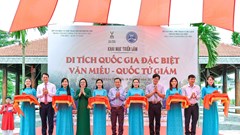 Triển lãm “Di tích Quốc gia đặc biệt Văn Miếu - Quốc Tử Giám”