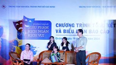 Bế giảng lớp “Bồi dưỡng kỹ năng viết tiểu phẩm, kịch ngắn, kịch vui”năm 2024 