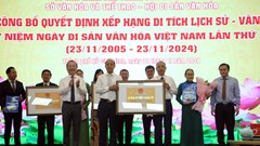 TP.HCM trao Bằng xếp hạng cho 5 di tích kiến trúc-nghệ thuật