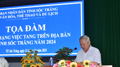 Tọa đàm về thực trạng việc tang trên địa bàn tỉnh Sóc Trăng năm 2024
