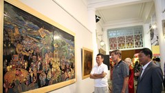 Triển lãm và ra mắt sách tưởng nhớ họa sĩ Trần Văn Bình