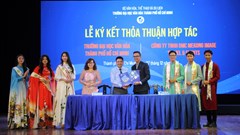 Ký kết hợp tác nâng cao chất lượng đào tạo và ứng dụng thực tiễn cho sinh viên