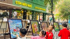 Triển lãm tranh “Sắc màu Phương Nam” của các họa sĩ khuyết tật