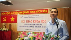 Bàn giải pháp nâng cao chất lượng dạy và học ngành Sân khấu - Điện ảnh